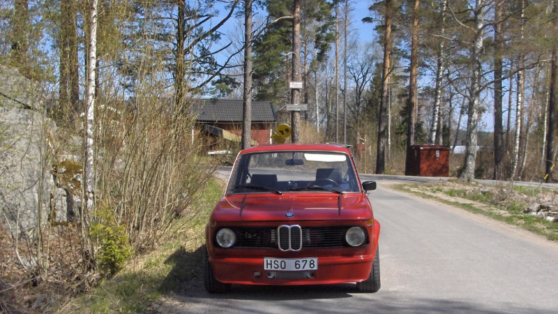 Bilen regad med Turbo